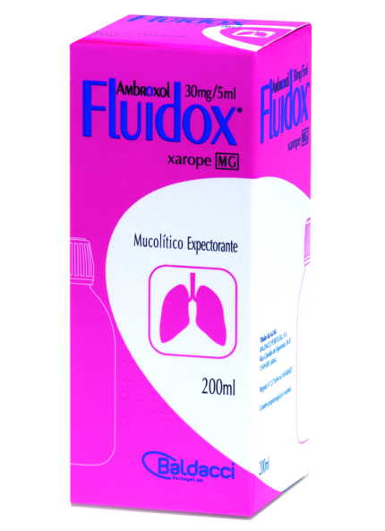 Embalagem Fluidox Xarope Oral