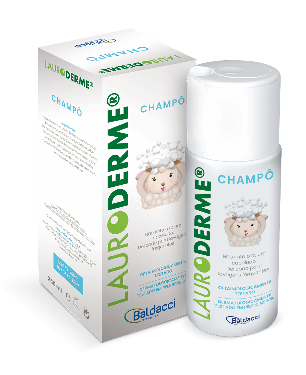 Embalagem Lauroderme Champô