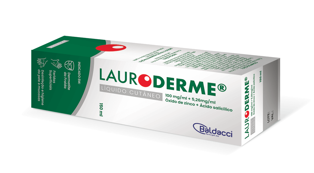 Embalagem Lauroderme Liquido Cutaneo