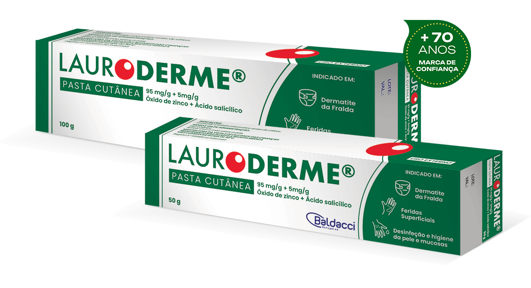 Emabalagem Lauroderme® - Pasta 50g e 100g