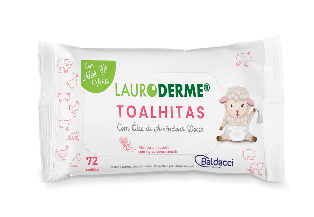 Embalagem Toalhitas Lauroderme