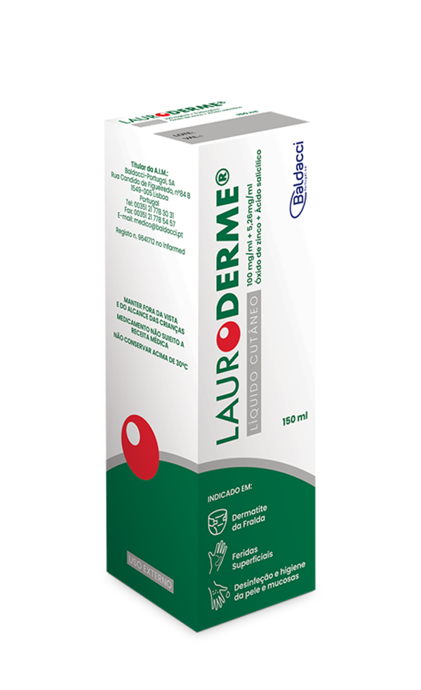 Embalagem Lauroderme Liquido Cutaneo