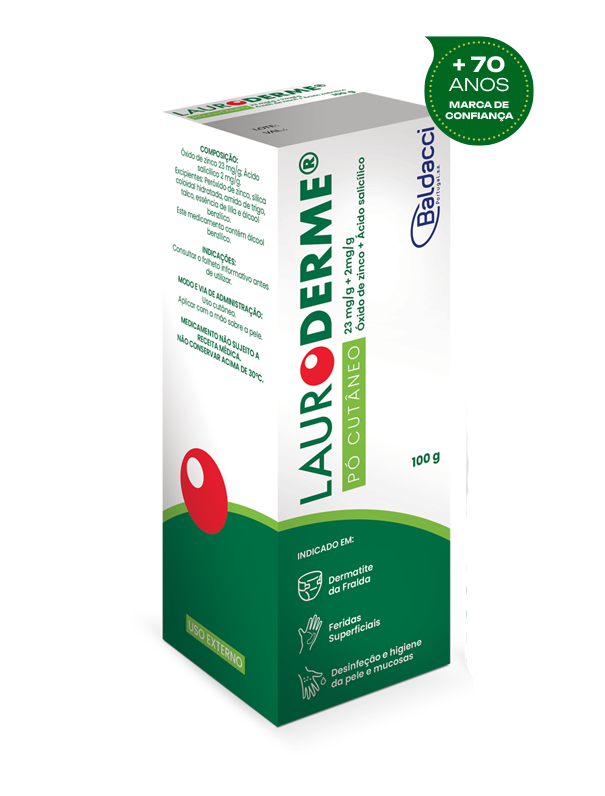 Embalagem Lauroderme® - Pó 100g